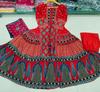Bollywood Designer Gown Pant Dupatta Set Indian Women Top Tunic Kurti Salwar Suit Dress