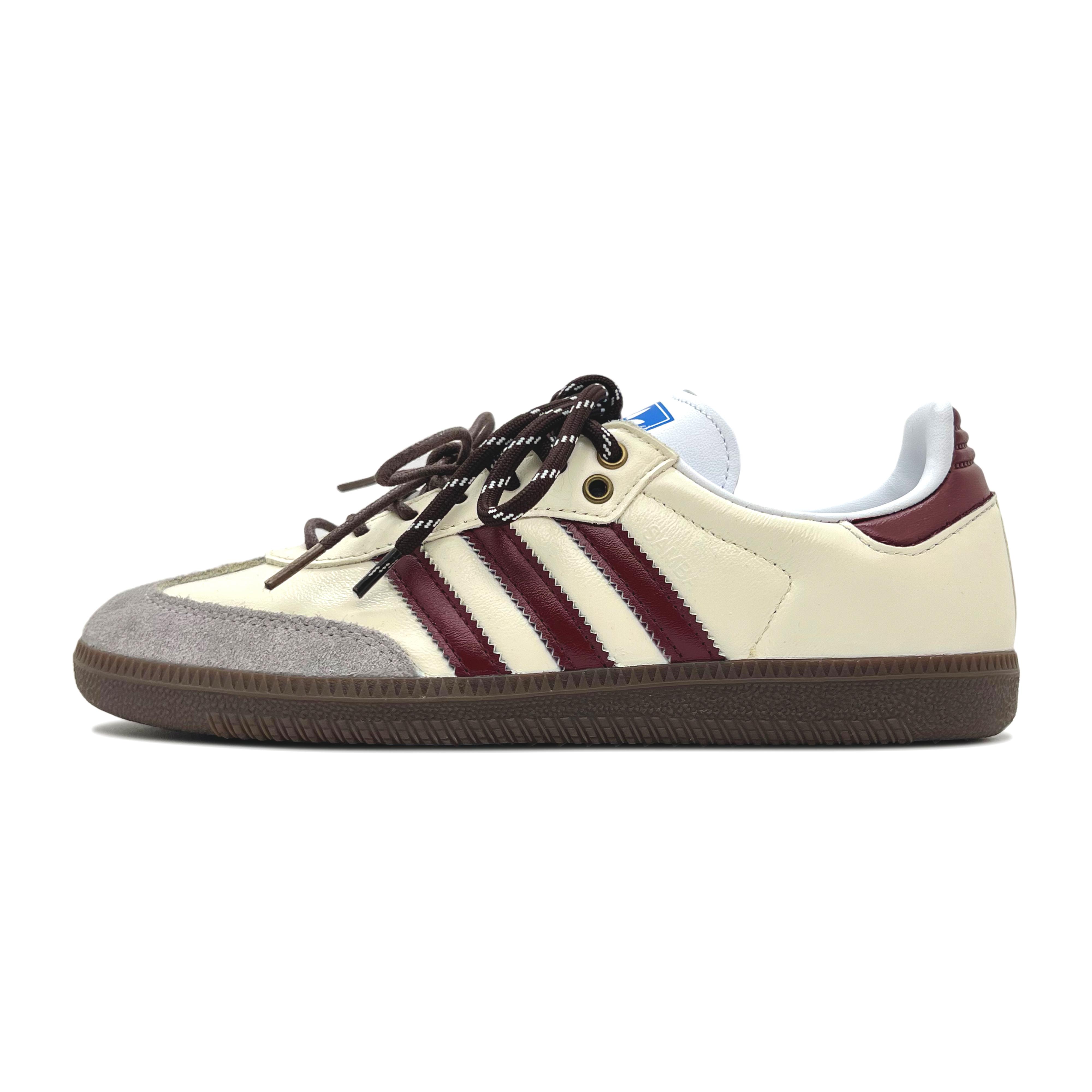 

Adidas Originals SAMBA OG Slip Resistant Low top Skateboard Shoes Unisex Ecru B75806(Team191-) 36