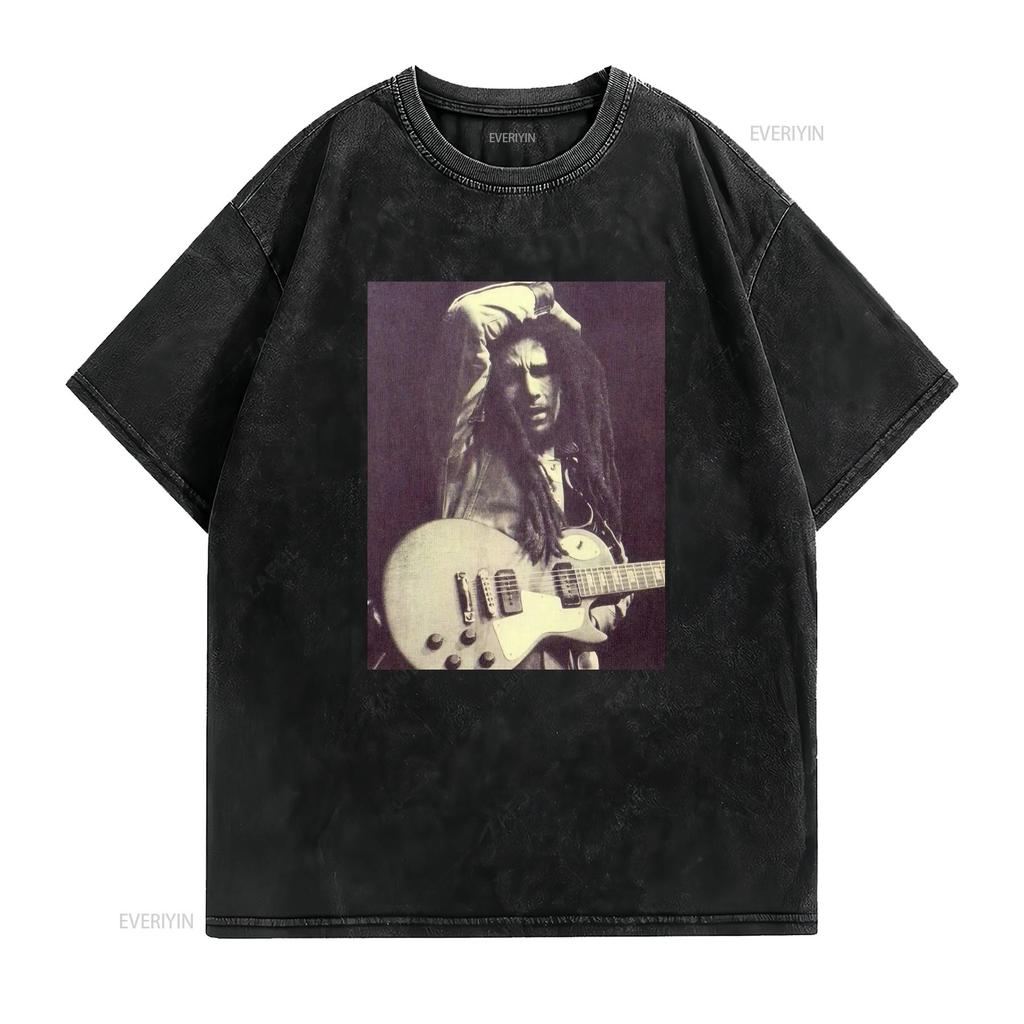 Robert Nesta Marley Reggae Legend Ultra Cotton T Shirt Vintage Washed Versatile Slightly Casual Comfortable