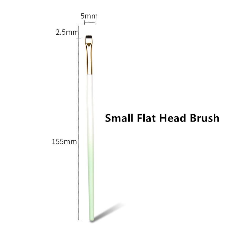 1 Pcs Gradient Handle Flat Brush Perming Eyelashes Lash Lift Tool Eyelash Perm Rod Eyelash Applicator Makeup Tools & Accessories