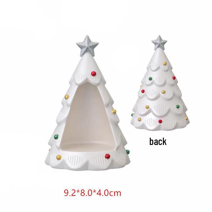 Scatola Regalo Slitta di Natale Creativa con Gatto Giapponese Scena in Miniatura Fai-da-te per Fotografia e Ornamenti Zakka