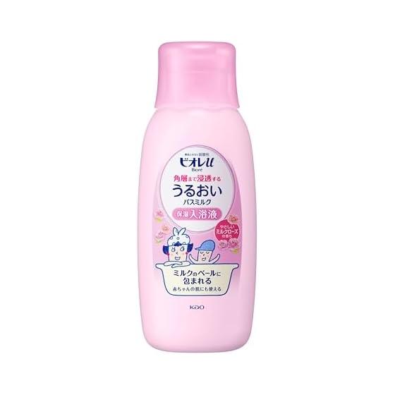 Biore U Bath Milk Rose, проникающее в роговой слой кожи 600 мл