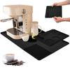 Silicone Coffee Mat Coffee Powder Pad Non-Slip Bar Mat for Countertops for Mess-Free Coffee Station Setup Essential Coffee