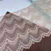 22.5cm Wide Beige Spandex Lace, DIY Sewing Vintage Stretch Lace Trim for Wedding, Lingerie, Bra, Underwear, Dress, Garment, Home Decor, Crafting