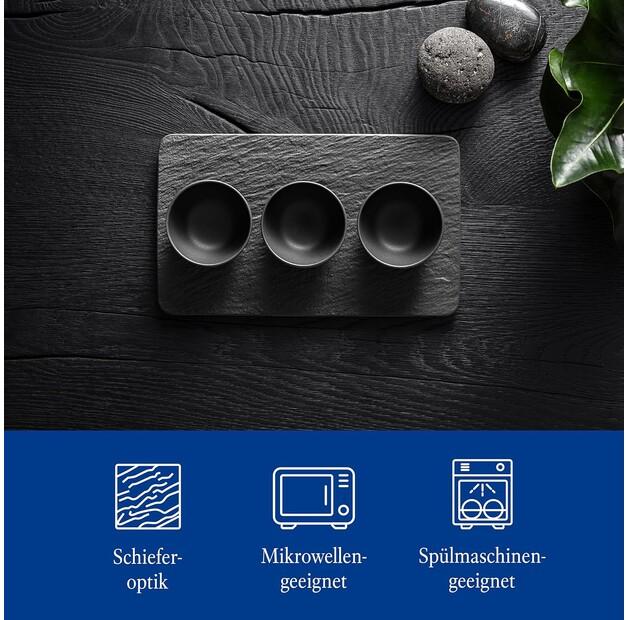 Миски для питья Villeroy & Boch Manufacture Rock, 4 предмета (1042399023)