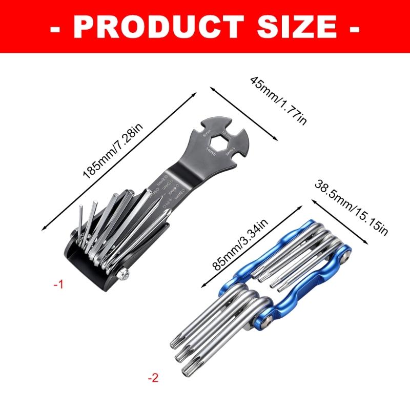 Professional Foldable Screwdriver Kit Various Size Ergonomic Hand Tool Hex Key For Machinery And Electronics