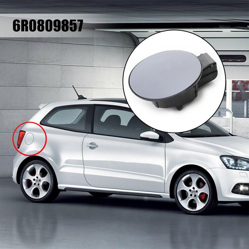 Per VW Polo 2011-2019 Coperchio Sportellino Serbatoio Carburante Non Verniciato 6R0809857
