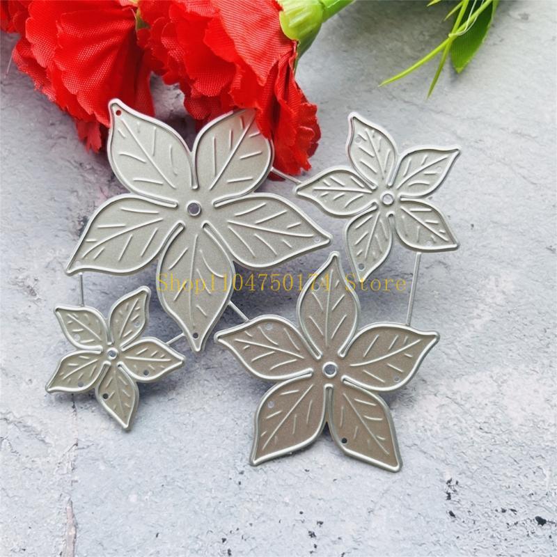 Flower Metal Cutting Dies Scrapbooking Stencil Die Cuts Card Embossing DIY Photo Album Template Mold Decoration Craft top sale