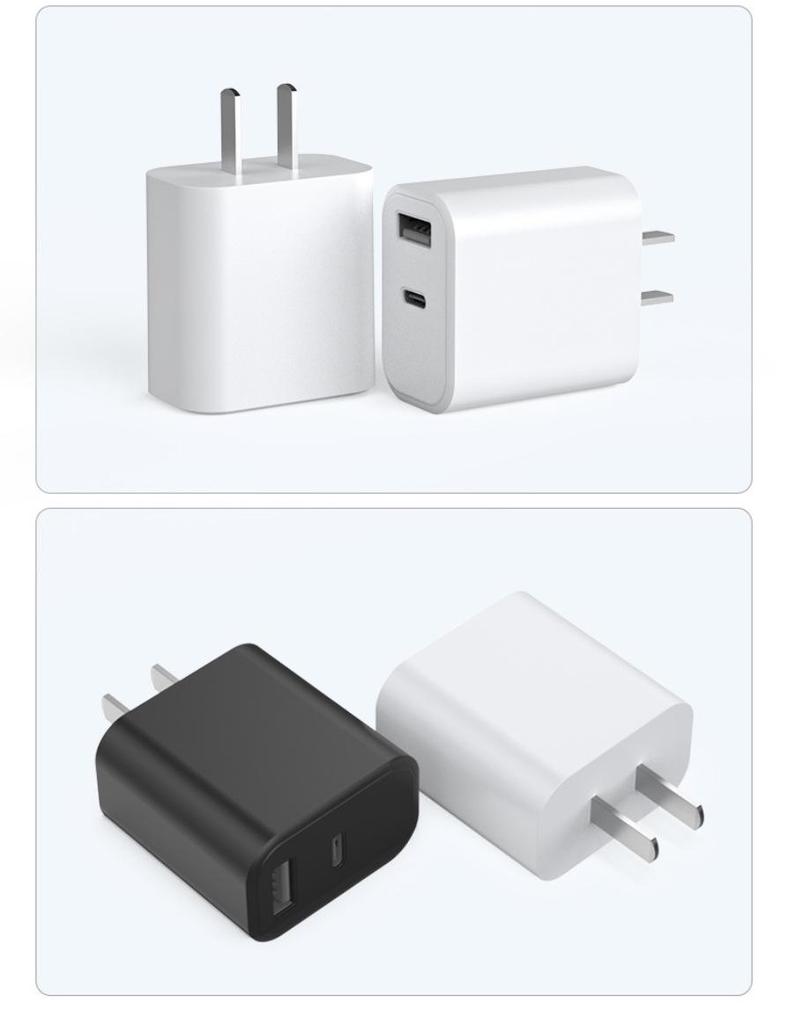30W Dual Port PD Fast Charger for Huawei & Apple 14/15