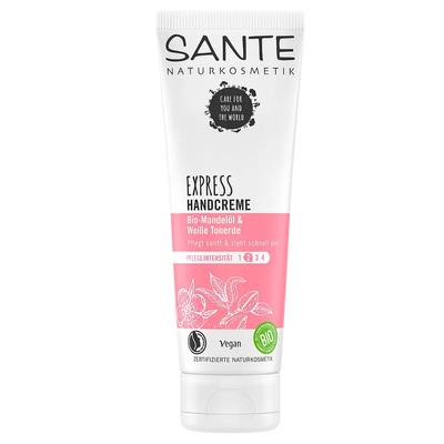 BIO-Hand Cream EXPRESS White Clay and Almond 75 Ml