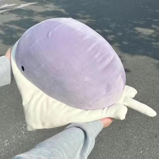 Měkká roztomilá plyšová hračka Manta Ray Vycpaný rejnok Manta Ray Ocean Panenka Zvířátko Plyšový polštář Pohovka Dekor Party Favor