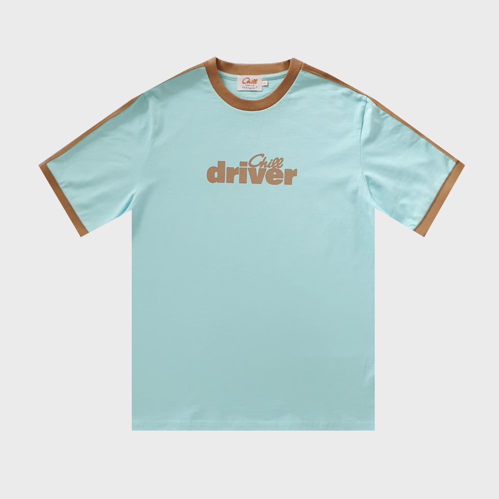 Chil Sports Club Home Run Ringer Sky Blue/Brown L
