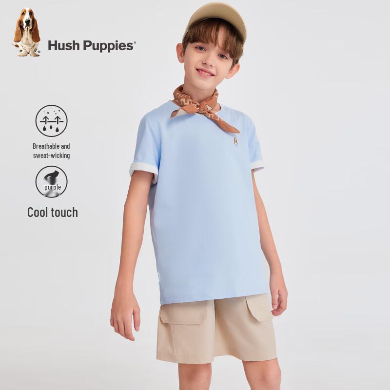Hush Puppies Kids Cooling Short-Sleeve T-Shirt 130
