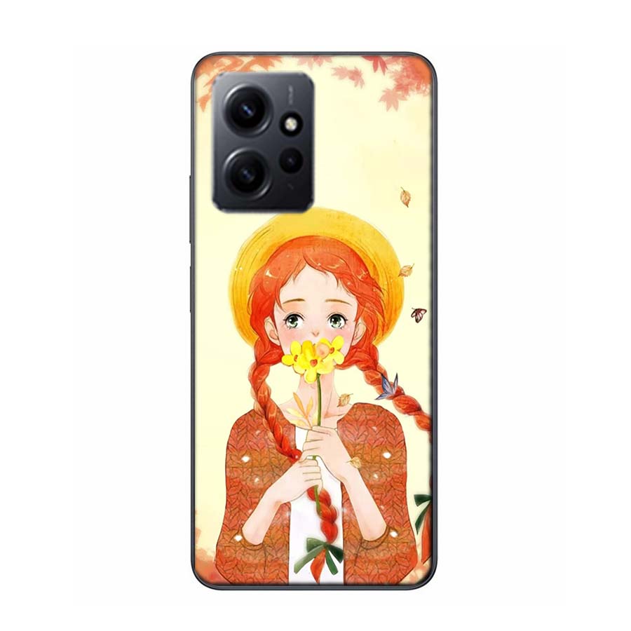 A-Anne of Green Gables Anne Shirley Phone Case For Redmi Note 14 15 Pro 5G 13 12 Pro Plus 11 11T 11E 11S 10 Pro 10S 9 9S Cover C
