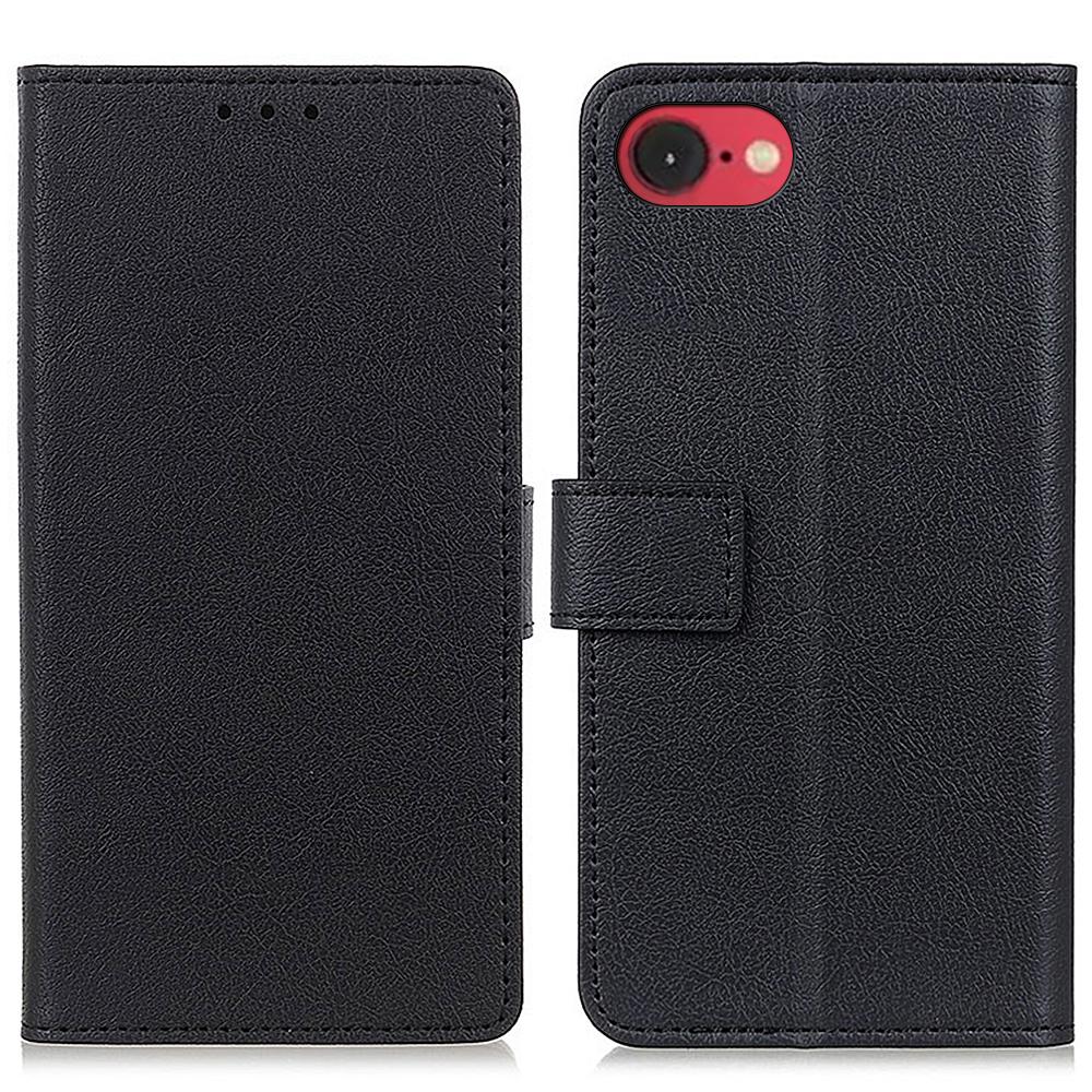 For iPhone 16e Case PU Leather Stand Wallet Phone Cover