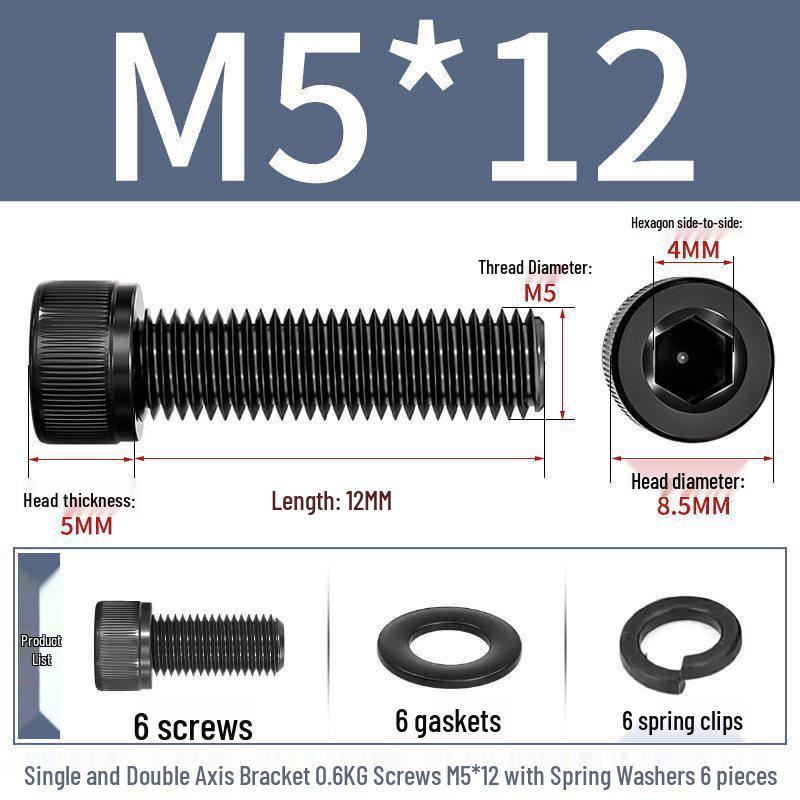0.6KG-40KG Magnetic Powder Brake and Clutch Bracket, Single/Double Axis