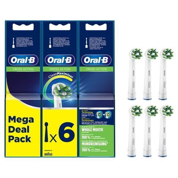 Brossette dentaire Oral-B CrossAction 2 + 2 + 2