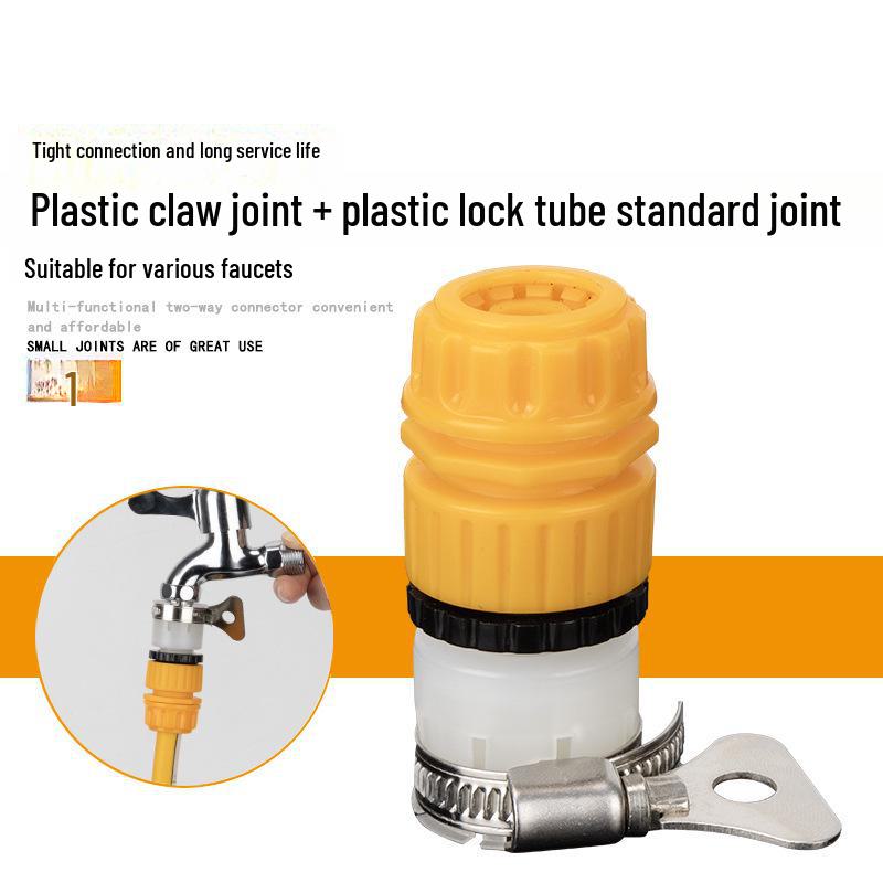 Multi-Function Quick Connector Set: 3/4 & 6 Point Water Gun and Faucet Accessories for Car Wash and Washing Machines