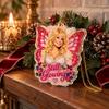 Unique Festival Gift Ideas Dolly Christmas Ornament, 2D Acrylic Collectible Hanging Decor, Memorial Country Pink Western Style Decorations Music Theme