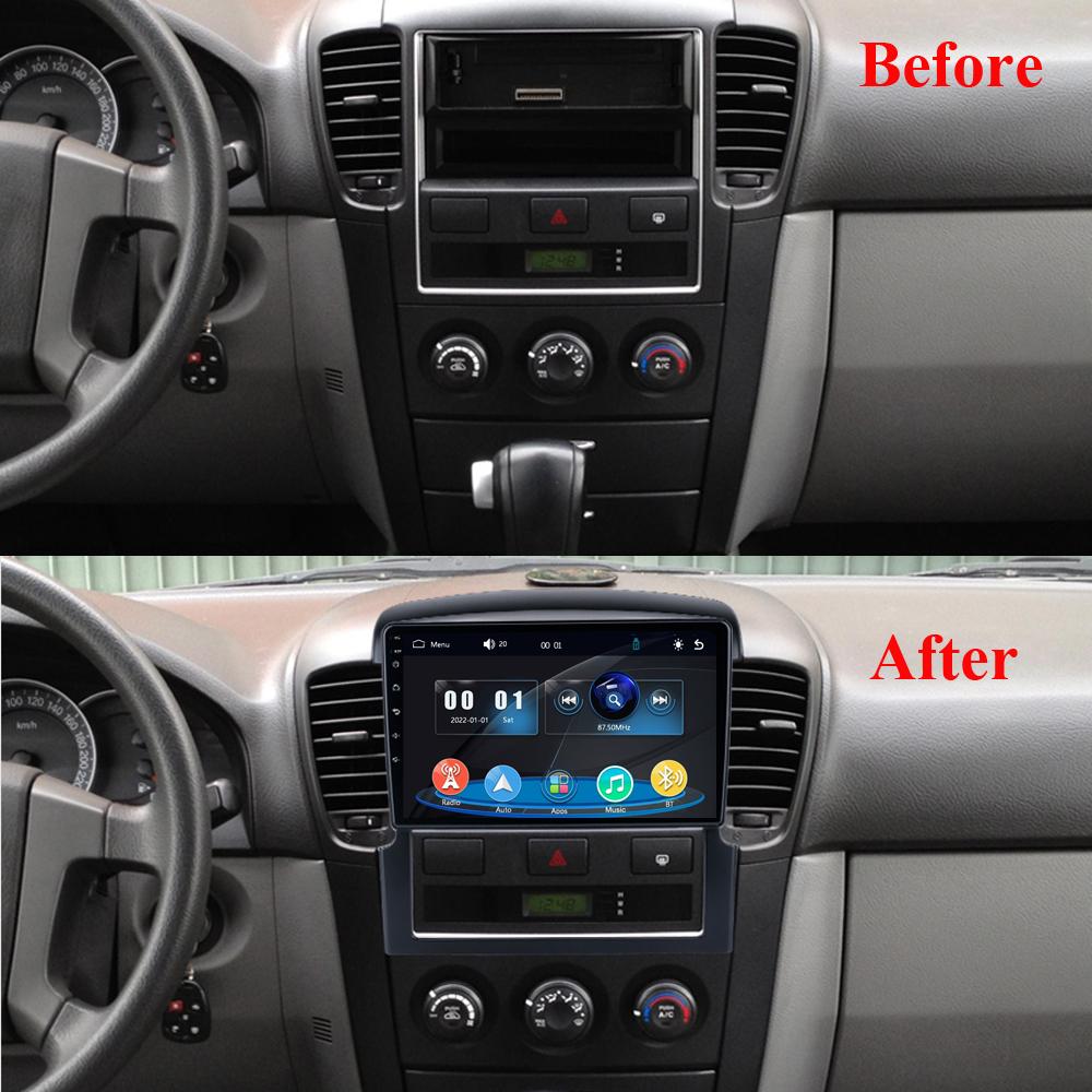 Car Radio Multimedia MP5 Player Head Unit Stereo BT For KIA Sorento 2006-2009
