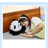 Squishy Lying Panda Plush Pillow Fluffy Stuffed Panda Toy With Multi Sizes For Kids Room Decoration Comfortable Panda Cushion