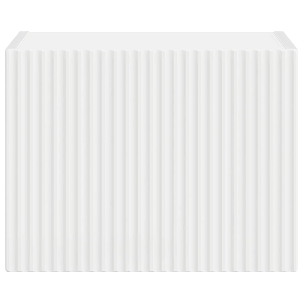 Wall Mounted TV Cabinet White 39 X 31 X 29.5 Cm Engineered Wood