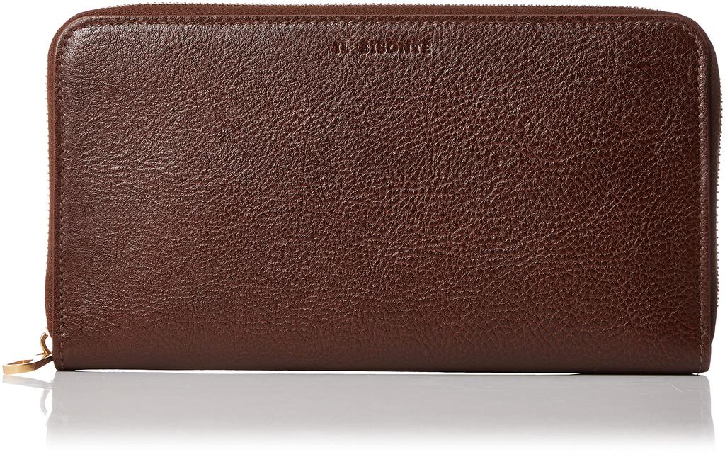IL BISONTE Marrone Long Wallet SZW039PVX001 Men's [Used]