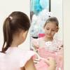 Height Growth Chart Ruler Shatterproof Acrylic Height Measurement Mirror Ruler Wall Decoration Full Body Mirror With Tape