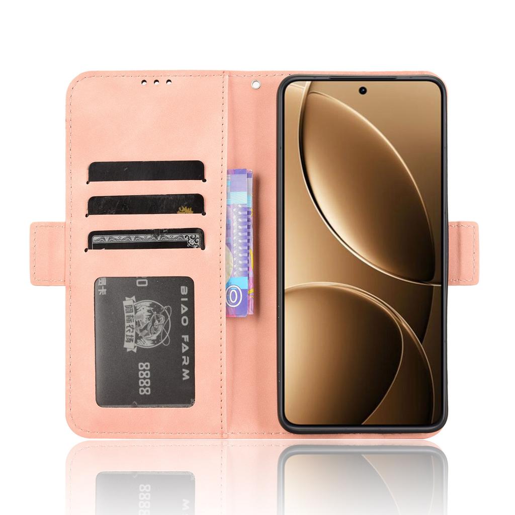 For Xiaomi Poco F7 Ultra 5G/Poco F7 Pro 5G/Redmi K80 5G/K80 Pro 5G Leather Case Phone Wallet Cover with Multiple Card Slots