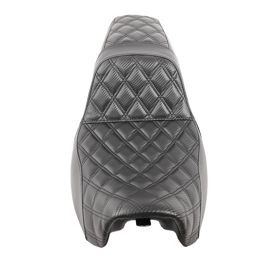 Black Motorcycle Seat Cushion for 2006-2017 Harley Dyna Models