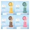 Small Handheld Fan Quiet 3 Speed Adjustable USB Rechargeable Summer Cooling Fan Portable Travel Mini Personal Fan Phone Holder