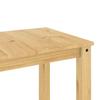 3 Piece Dining Set PANAMA Solid Pine Wood