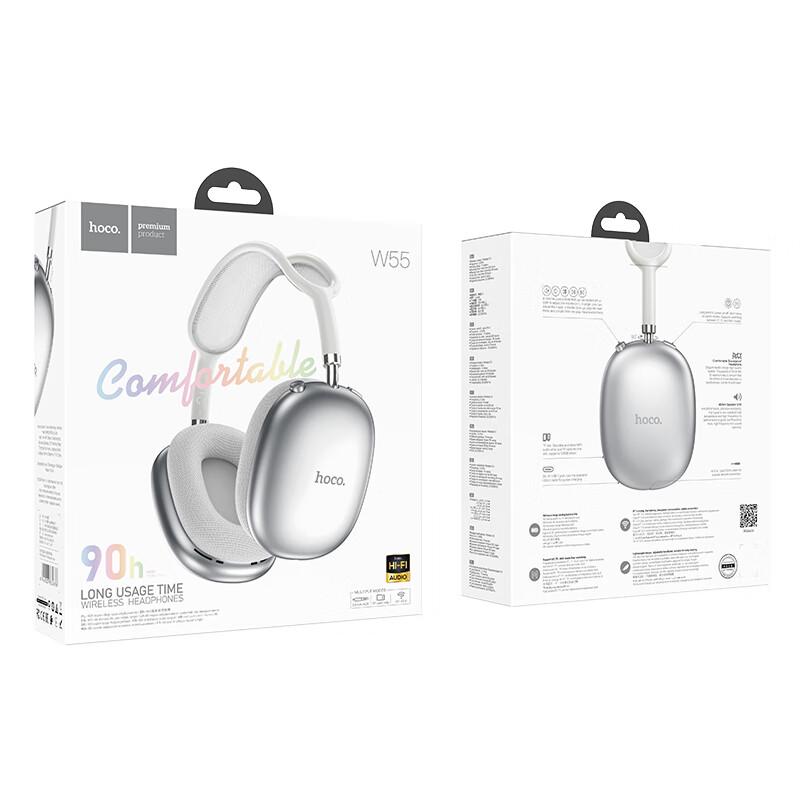 HOCO W55 Bluetooth Over-Ear Headphones