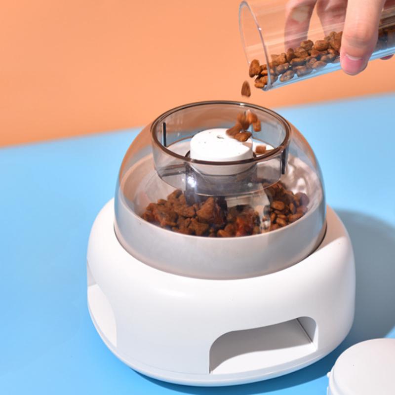 Dog Feeder Bowl Interactive Dog Feeder Pop Up Cat Dog Food Toy Slow Feeding Snack Dispenser Bowl Training Dogs Feeding Bowls