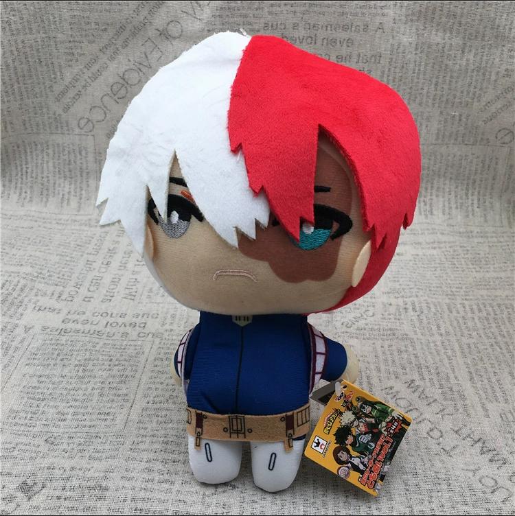 

!!!!! Anime 25Cm My Hero Academia Plush Toys Cartoon Izuku Midoriya Katsuki Bakugou Shouto Todoroki Stuffed Dolls Kids Gifts (As shown-9047)-