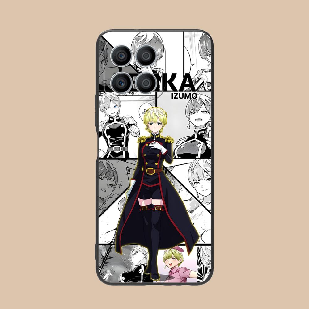 Mato Seihei No Slave Tenka Izumo Matte Mobile Phone Case for Honor 90 80 70 60 50 30 20 10 9 8 7 Pro S SE Lite 5G Printing