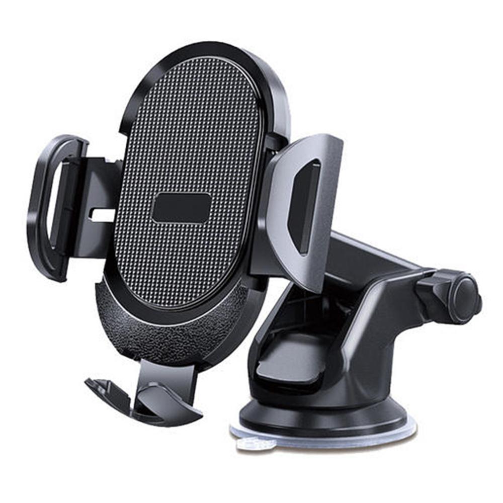 D33 Suction Cup Base Gravity Sensing Car Phone Holder Bracket with Air Vent Clip