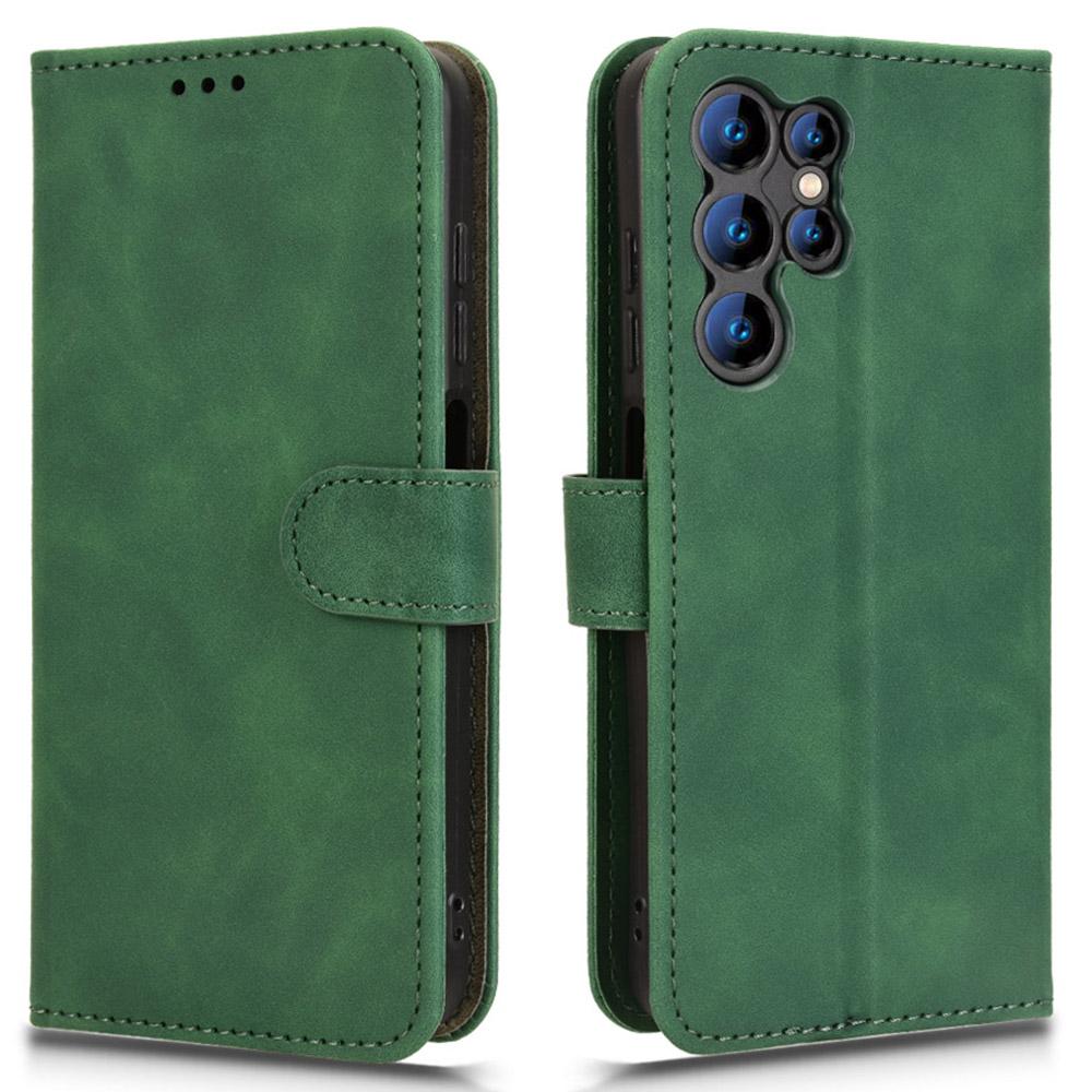 Dla Oukitel C1 Skórzane Etui Skóra w Dotyku Odporne na Upadki Portfel Klapka Pokrowiec na Telefon