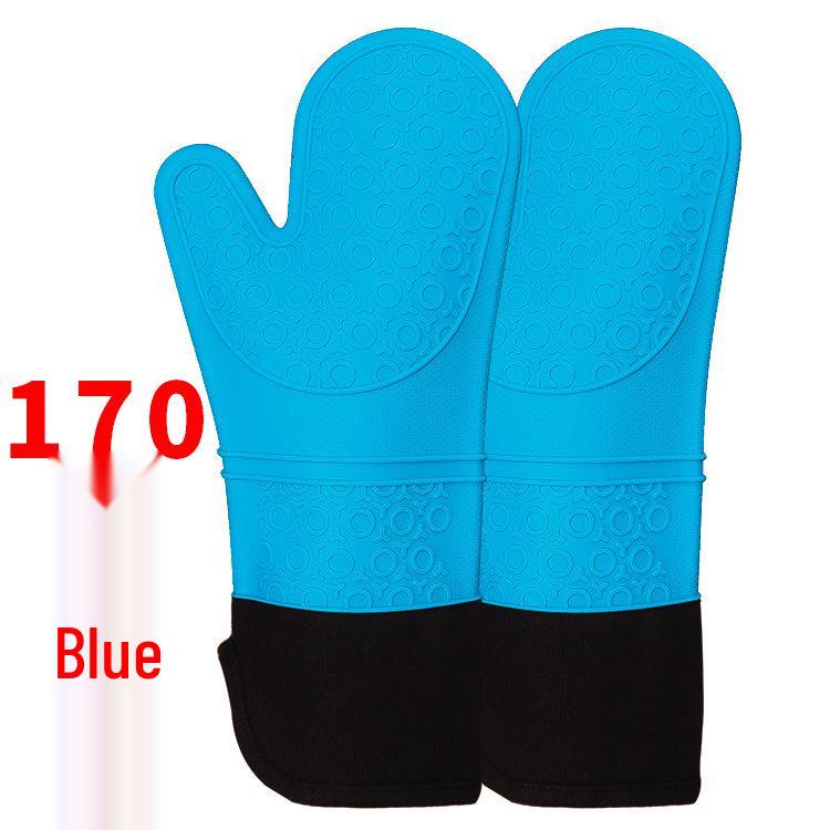 Nine Likes Hitzebeständige Silikonhandschuhe zum Backen - Dick, Qualitätsisolation