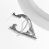 Sweet Cool Dark Wind Rose Elf Stud Earrings Female, Retro Creative Halloween Silhouette Ear Clips