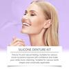 Hot Sale Oralhoe Silicone Dentures Braces Retouching Adjustable False Teeth Filling Cosmetic Temporary Perfect Smile Dental Kit