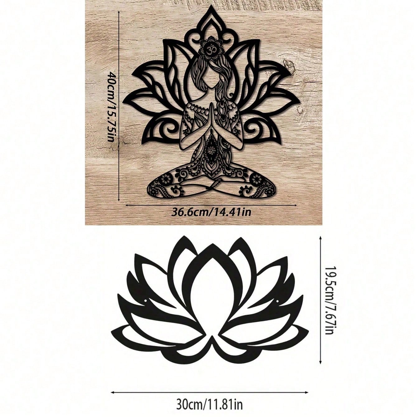 Wrought Iron Wall Decor Home Garden Holiday Gift Christmas Easter