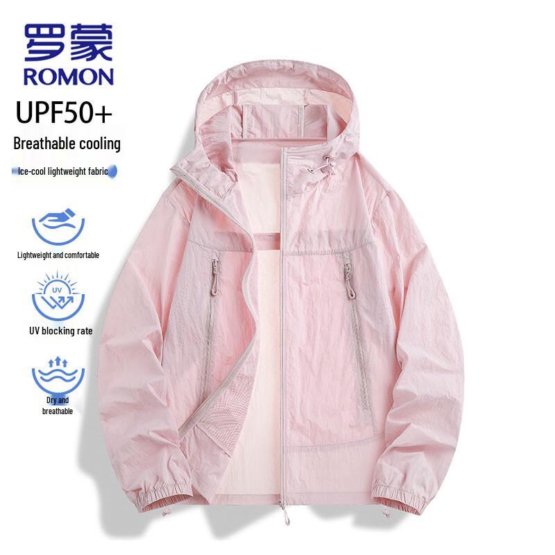 ROMON Men's Lightweight Ice Silk UV Protection Outdoor Sun Jacket