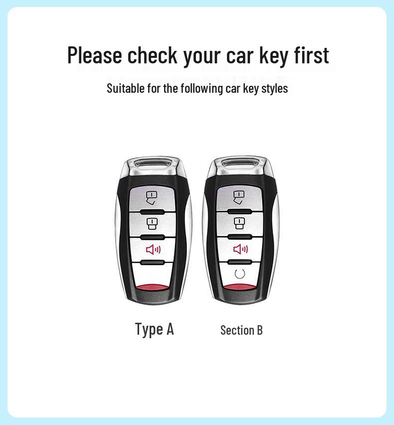 Premium Key Cover for Great Wall Cannon & King Kong Cannon Pickup Trucks