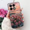 Voor Techno Spark 30 Pro 4G KL7 Cover Voor Tecno Spark 30 Pro 4G Hoesje Luxe Vlinder Liefde Mode Bloemen Cool Leeuw Schattig Geschilderd