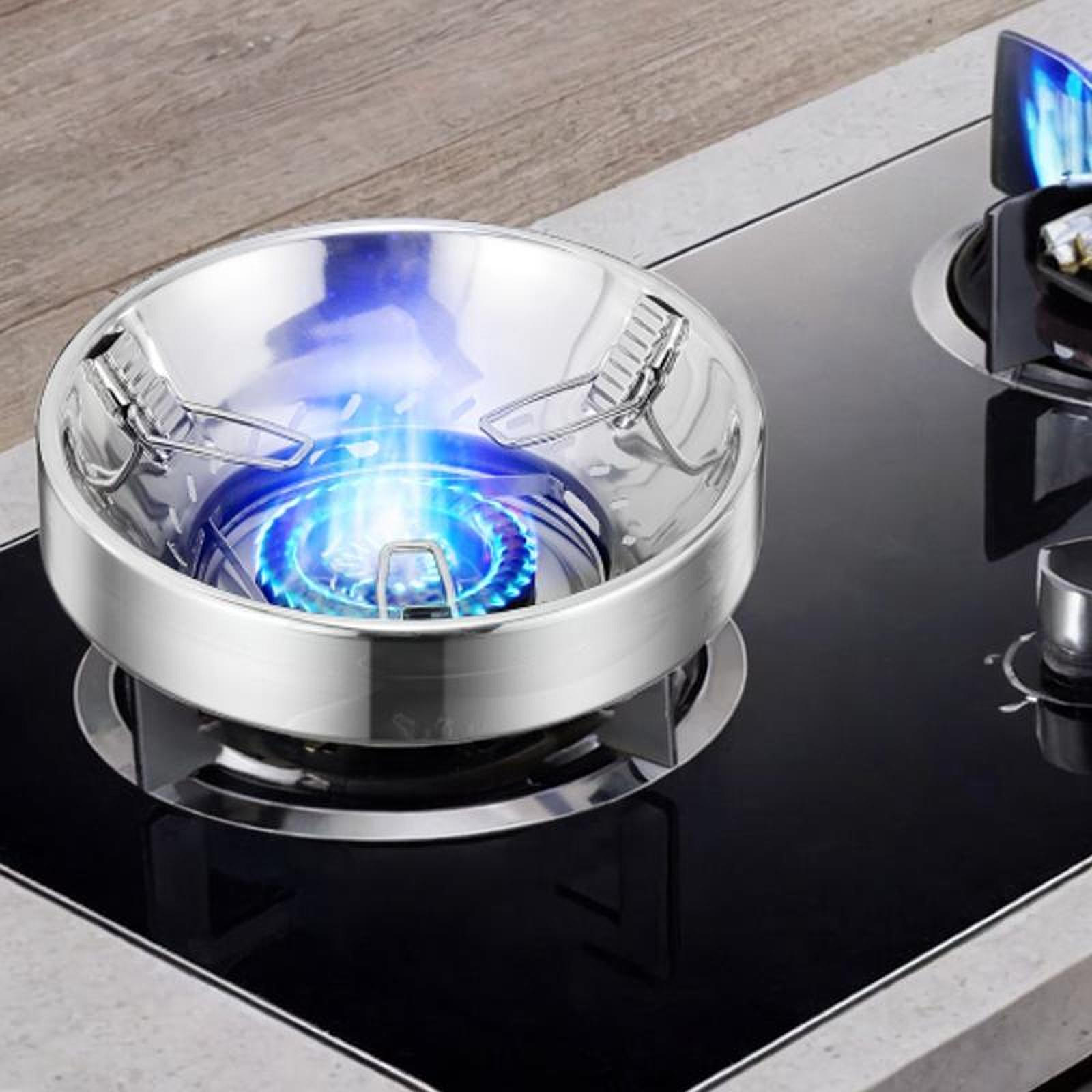 

Cover Dust Stand Windproof Protector Energy Saving for Kitchen серебряный