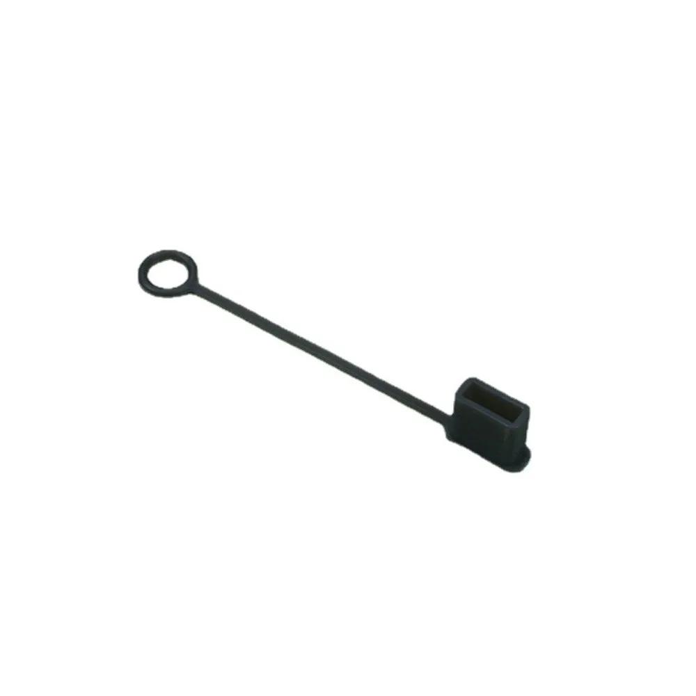 USB Charging Extension Transfer USB Male Dust Cap Universal with Rope Cable Sleeve Silicone Protective Cover