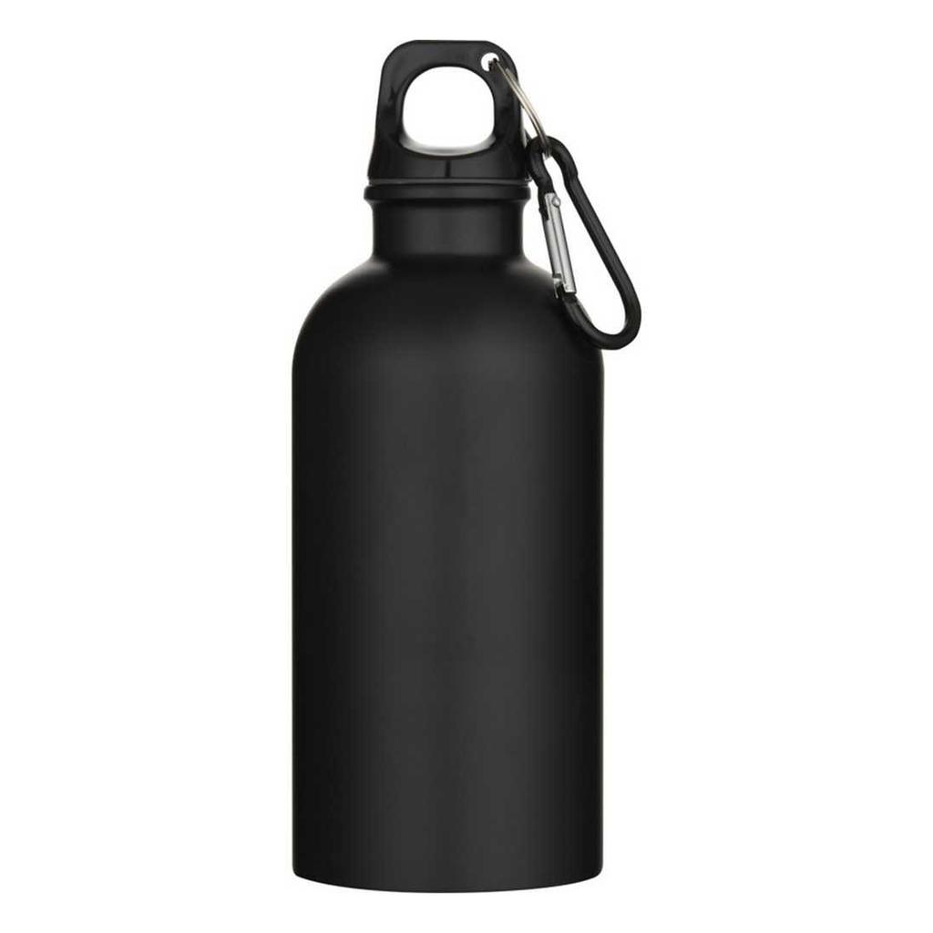 Floso Oregon Matte Recycled Stainless Steel 400ml Carabiner Water Bottle