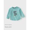 [Same Style In the Mall] David Bella Kidsren's Long-Sleeved T-Shirt 2026 Spring New Style Boys' Pure Cotton Sports Top