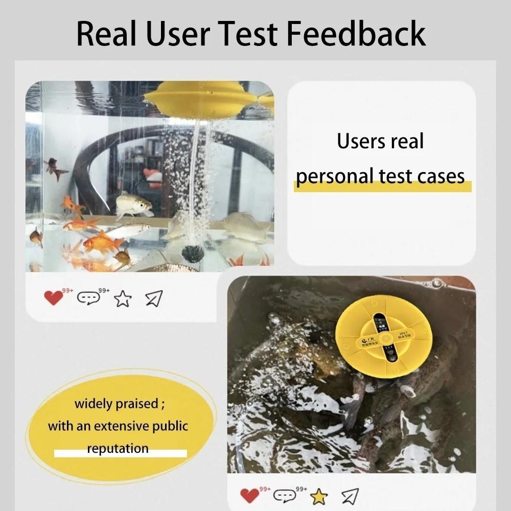 Ultra Quiet Fishing Oxygen Pump Floating Air Bubbler Aerator Fish Tank Air Pump  Indoor Outdoor